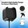 thumbnail image 4 of MYKOMI Charger for Fitbit Versa 2 ONLY, 3.3Ft Fast Charging Replacement USB Charging Cable Dock Stand for Fitbit Versa 2 Smartwatch (NOT for Versa 1 / Versa Lite), 4 of 6