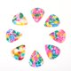 thumbnail image 3 of Lot de 50 médiators en celluloïd pour guitare, 0,7 mm, accessoire pour instruments de musique (0,7 mm), 3 of 4