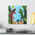 thumbnail image 3 of Geckos on Canvas - Canvas, 3 of 10