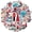 2A-35pcs, variant on 35pcs-100pcs British Sticker Pack Stationery Stickers Travel Stickers Kids Stickers for Suitcase Laptop Guitar