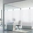 thumbnail image 7 of REGALWOVEN Frosted Window Privacy Film, Non Adhesive Static Cling Glass Stickers Sun Control Door Covering Decals for Home White 39.4 x 23.6 Inch, 7 of 7
