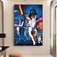 thumbnail image 1 of Pintura de diamante 5D DIY Taladro redondo completo Star Wars Decoración del hogar (E2789) Hugtrwg Para estrenar, 1 of 9