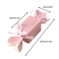thumbnail image 4 of Pntutb Home Storage Clearance Red Striped Candy Box European Style Wedding Gift Packaging Flower Vase Shaped Paper Box Christmas Candy Box Big Save, 4 of 4