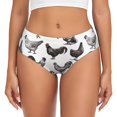 thumbnail image 1 of Balery Funny Chicken Ropa Interior de Algodón para Mujer con Dibujo – Braguitas Cómodas y Elásticas, Estilo Clásico-X-Small, 1 of 6