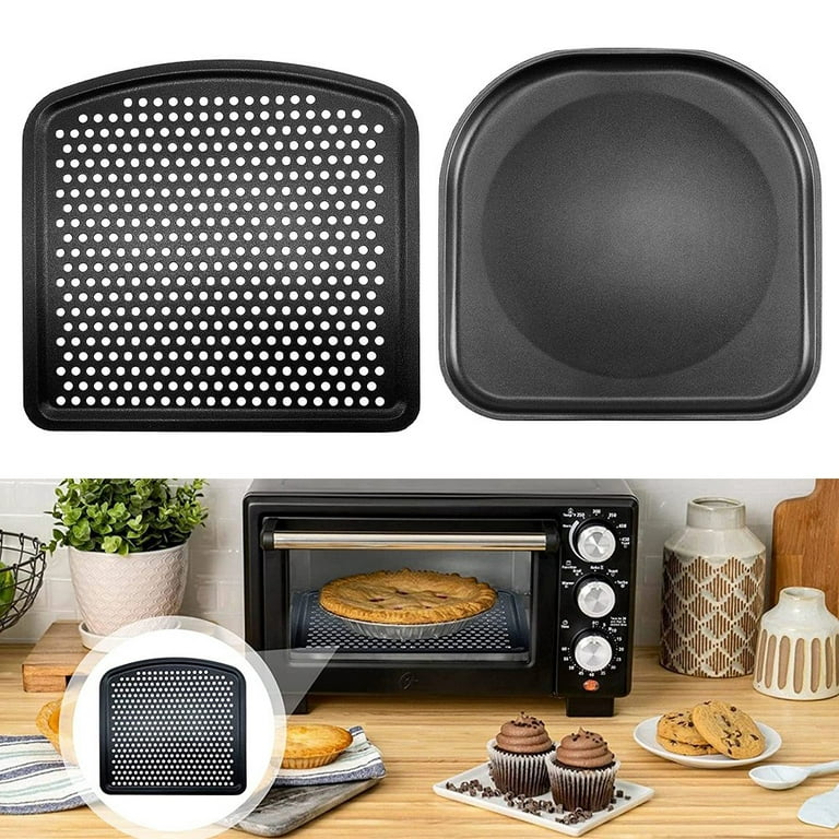 Replacement Cooking Tray, 2 Packs Mesh Cooking Rack Air Fryer Accessories  for Instant Vortex, Innsky, Chefman and Other Air Fryer Oven, Dishwasher