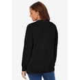 thumbnail image 2 of Woman Within Plus Size Perfect Long-Sleeve Cardigan Sweater, 2 of 4