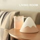 thumbnail image 4 of Snowy Mountain Lamp Pinch Tapping USB Rechargeable Bedroom Atmosphere Night Light Bedside Power Supply Lamp (Pink), 4 of 5