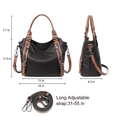 thumbnail image 4 of GAEKEAO Purses and Handbag for Women Leather Tote Bag Purse and Handbags, Satchel Shoulder Crossbody Top Handle Bags with Zipper, 4 of 7