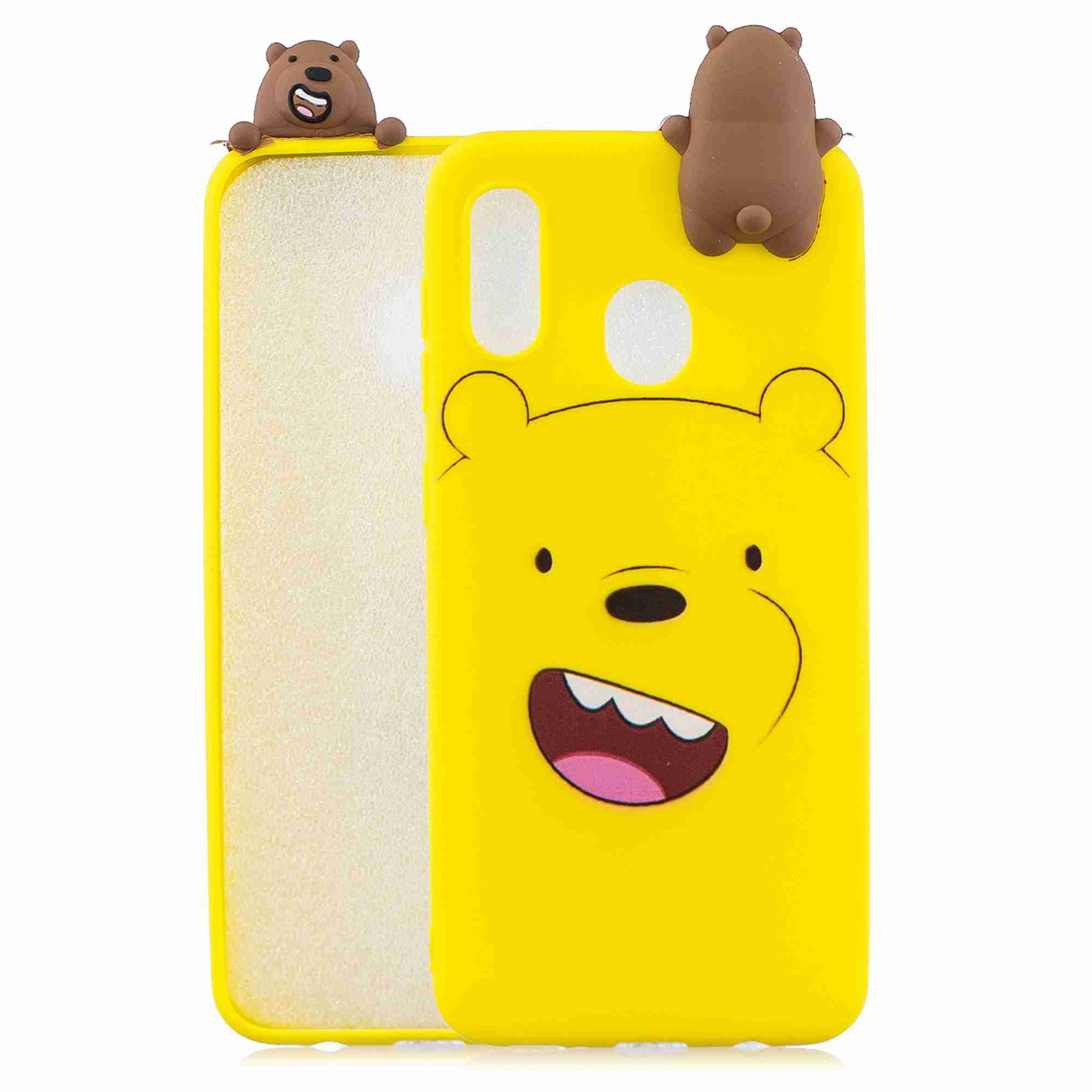 Tznzxm for Samsung Galaxy S9 Case Funny 3D Cartoon Animals Character Shockproof Full Protective Soft Silicone Rubber Anti-Scratch Non-Slip Phone Back Case for Samsung Galaxy S9 5.8 inch Rabbit 