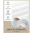 thumbnail image 5 of Blue Grey Coral Coastal Seat Covers for Dining Chairs, Summer Beach Stretch Kitchen Chair Slipcovers, Seaside Nautical Dining Room Chair Covers Removable Office Chair Cover Protector Set of 6, 5 of 6