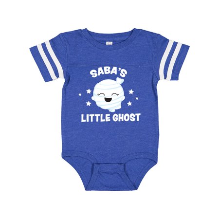 

Inktastic Cute Saba s Little Ghost with Stars Gift Baby Girl Bodysuit