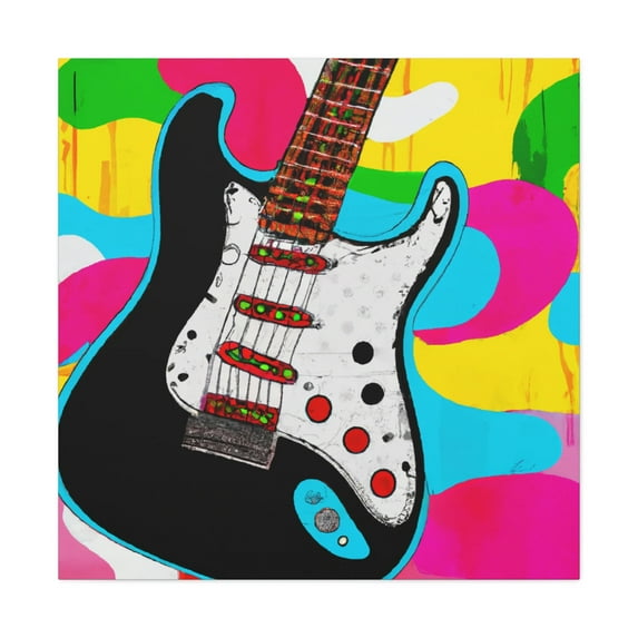 Fender Pop Art Jubilee - Canvas