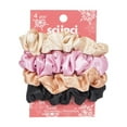 thumbnail image 1 of Scunci 4 Piece Holiday Satin Scrunchies - Gift Set, 1 of 6