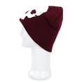 thumbnail image 5 of Premium Cotton Blend Glow in the Dark Skull Beanie Cap Hat, 5 of 5