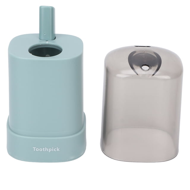 Soporte para Palillos de Dientes, Dispensador de Palillos de Dientes Engrosado Automático Apareciendo Caja de Almacenamiento de Palillos Dientes Desmontable Contenedor de Palillos de Dientes(Verde) Ecomeon no