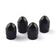 thumbnail image 1 of Eigraketly 4 Uds. Tapas de vástago de válvula de rueda, componentes de repuesto, accesorios de cobertura de piezas modificadas, reemplazo de Herramientas y ferretería Negro, 1 of 6