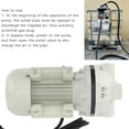 thumbnail image 4 of Self Priming Pump, 10.5gpm Diaphragm Water Pump Wide Application US Plug AC 110V 400W Permanent  AC Motor  For Fuel, 4 of 8