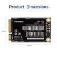 thumbnail image 4 of mSATA SSD fanxiang S301 1 TB SATA III 6 Gb/s 3D NAND 550/500 MB/s, 4 of 6