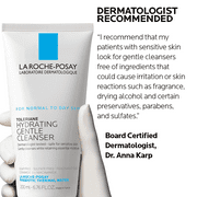 La Roche-Posay Toleriane Hydrating Gentle Face Cleanser, Daily Face Wash for Dry Sensitive Skin, 6.76 fl oz