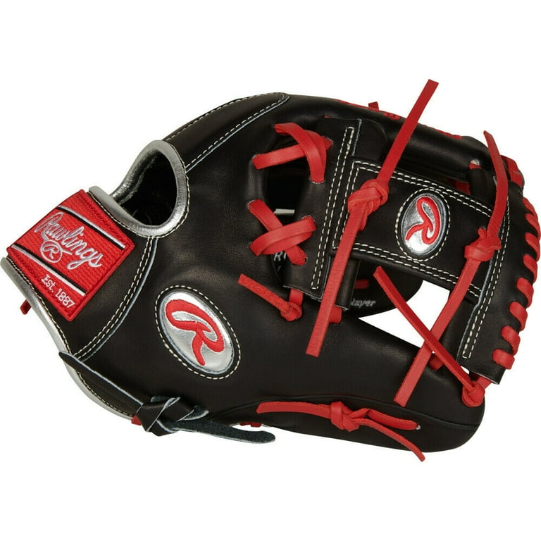 Rawlings 2022 Pro Preferred Francisco Lindor Model Baseball Glove, 11.75  inch, Black, Right Hand Throw