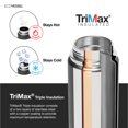 thumbnail image 4 of Botella de agua EcoVessel de 710 ml con aislamiento y tapa doble con infusor, 4 of 6