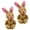Rabbit, variant on 5cm Plush Mini Joint Bear/Rabbit Toys Stuffed Animal Toys Tiny /Rabbit Doll Toy for Boys Girls Birthday Cake Wedding Decorations Present