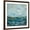 Brown Frame, variant on Art.com Seascape Sketches II Art Print by Silvia Vassileva, 16" x 16"