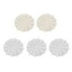 thumbnail image 1 of 5 filtros de desagüe para fregadero con forma de telaraña, antibloqueo, para cocina y baño (3 grises, 2 beige), 1 of 5