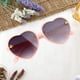 thumbnail image 4 of Gafas de sol Sunnimix forma de corazón para niños UV400 protección Rosa, 4 of 7