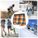 thumbnail image 4 of Fotbe Warm Orange Plaid Calzoncillos Tipo Boxer con Bolsa de Soporte Total para Hombre, X-Temp Fresco, Transpirable y de Secado Rápido-XX-Large, 4 of 5