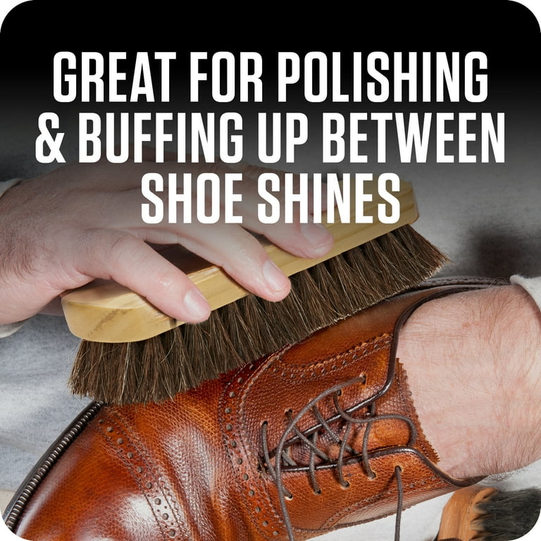 Sof Sole Premium Shoe Shine Brush Size One size Brown