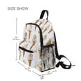 thumbnail image 3 of FORMRS School Backpack with Front Zippered Pocket 12" Student Travel Daypack, Cartoon Ice Cream Pattern, 3 of 6