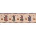thumbnail image 2 of Anges et Étoiles Sépia Papier Peint Frontière pour les Enfants, Rouler 15' x 6.75'', 2 of 3