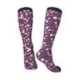 thumbnail image 5 of Lsque Cute Squirrel Floral Printed Crew Socks Men's Women's LightWeight Thin Casual Calf Socks ,Knee High Socks,Cotton Socks, 5 of 9