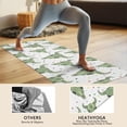 thumbnail image 4 of White Buffalo Skull Dot Pattern Hot Yoga Mat Towel Non Slip for Hot Yoga - Quick-Drying Yoga Mat Cover with 4 Corner Pockets with Travel Bag - Hot Yoga Towel Non Slip 74"x26", 4 of 6