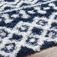 thumbnail image 2 of Livabliss Area Rugs for Living Room, 7x9 Urban Shag Global Navy Rug, Bedroom Dining Room Home Decor Stain Resistant Carpet (6'7" x 9'6"), 2 of 7