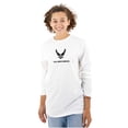 thumbnail image 3 of US Air Force Military Wings Symbol Long Sleeve TShirt Men Women Brisco Brands M, 3 of 6