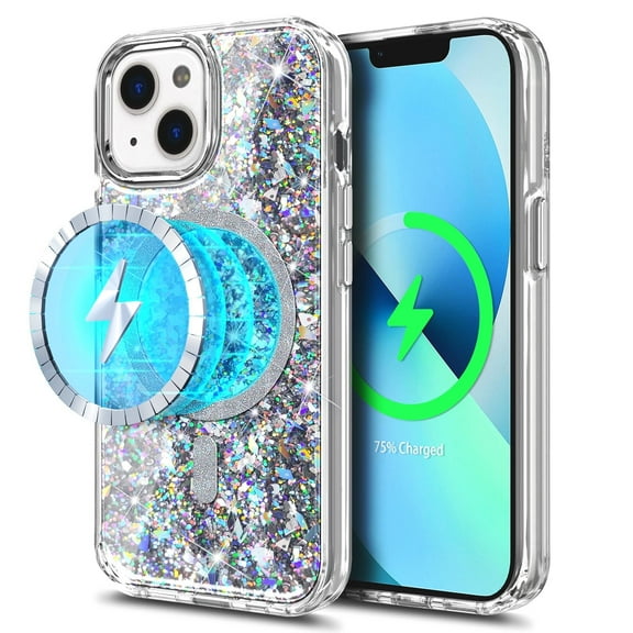 NGB SUPREMACY For iPhone 13/14 Phone Case Camera Guard Wireless Charging MagSafe/Qi Strong Magnetic Car Mount iP 13/iP 14 Pro Case Cover