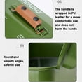 thumbnail image 2 of ISE MOUNT Boîte de Rangement Extérieure Portable - Organisateur en Métal Polyvalent avec Poignée, Intérieur Doublé, Autocollants et Designs Personnalisés en Blanc, Idéal pour le Camping et les Activités de Plein Air, 2 of 6