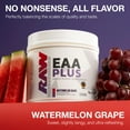thumbnail image 3 of RAW Nutrition EAA Plus Pre-Workout Powder, Watermelon Grape, 30 Servings, 3 of 7