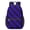 Blue and Black-1, variant on Purple and Black Checkered Pattern 17" School Backpacks for Teens,Waterproof Oxford Fabric,S-Shape Padded Straps for School,Travel,Hiking,Camping