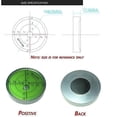 thumbnail image 2 of High-Precision Magnetic 60mm Round Aluminum Inclinometer for Inspection Tools, 60x12mm Size, 2 of 5