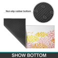 thumbnail image 7 of Kitchen Rugs and Mats Non Skid Washable Yellow Blue Dalia Floral Kitchen Mat and Rug Set,Floor Cushion Absorbent Rug,Rubber Backed Area Rugs for Kitchen Laundry, 7 of 7