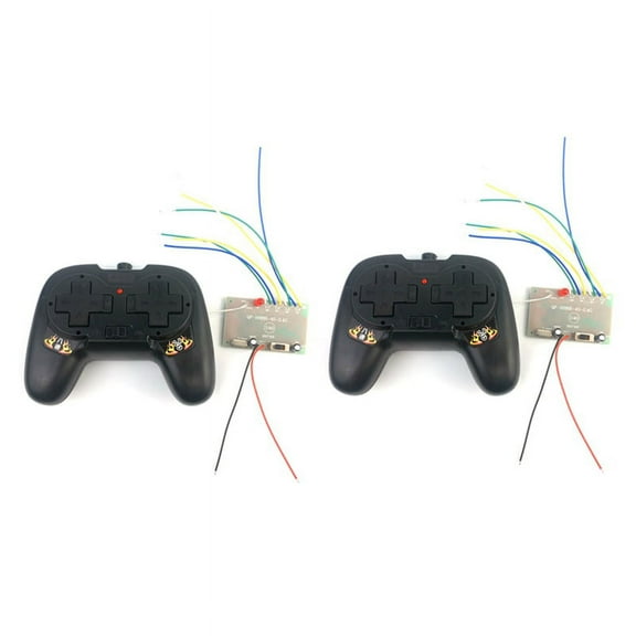 2X 8CH 2.4G Wireless RC Toy Module Remote Control Receiver Transmitter 4-6V 50M Kit Remote Control Parts