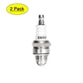 thumbnail image 1 of Unique Bargains BM6A Spark Plug 3 Electrode, for M7 / L7T / CJ8 / 1560 Spark Plug Replacement , 2pcs, 1 of 4