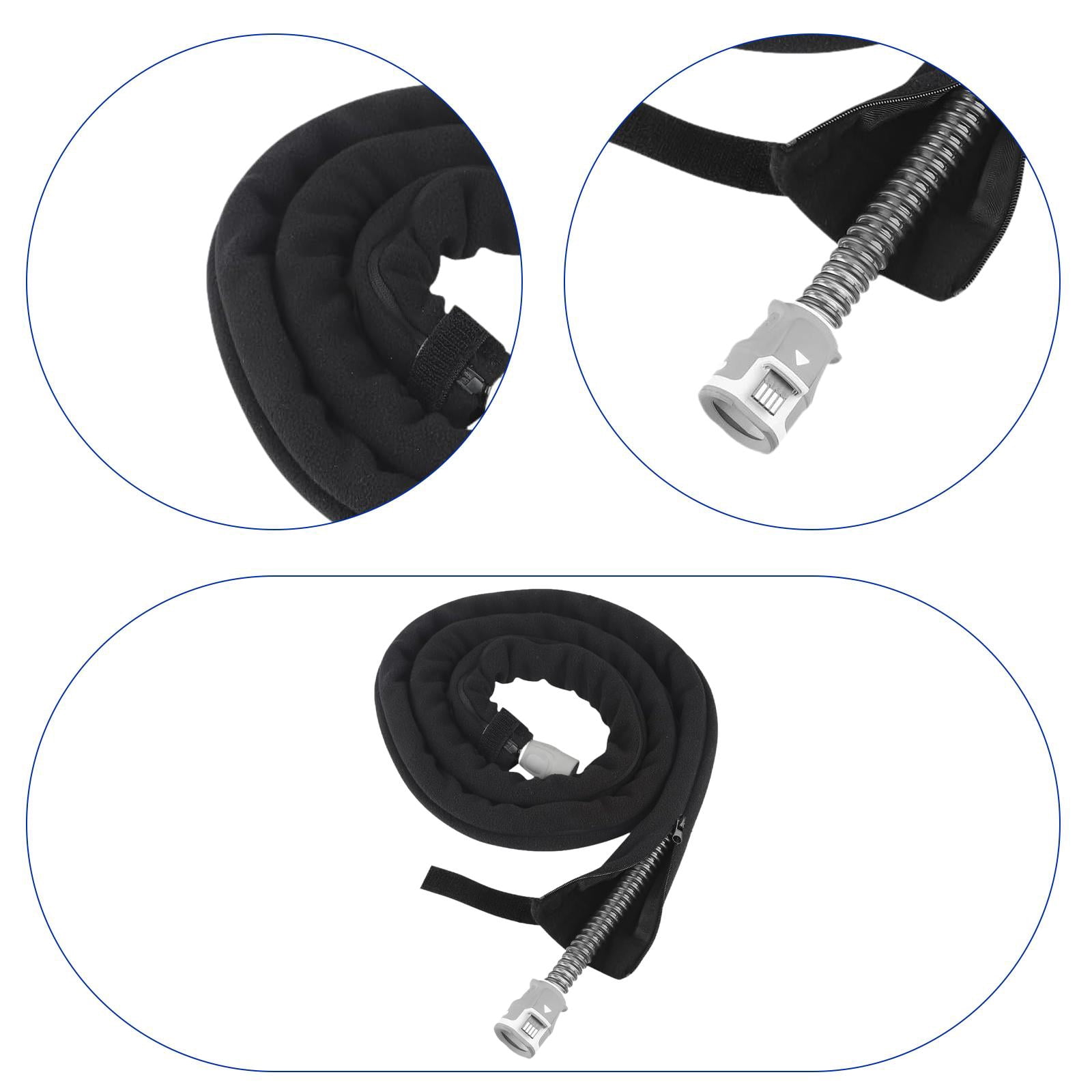 Ventilator Hose Cover Holder Lightweight Nylon Design for Universal Fit Sleep Apnea Therapy and Standard Tubing
