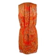 thumbnail image 3 of Women's Plus Size Sleeveless Paisley Blouson Dress-M-14W, 3 of 5