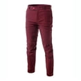 thumbnail image 2 of WAENQINLA Big and Tall Mens Plaid Dress Pants Slim Fit Business Casual Streetwear Pant Button Fly Office Work Checkered Bottoms with Pockets XS-3XL, 2 of 9