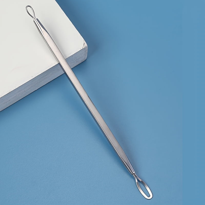 Double Loop Blackhead Remover Pimple Extractor Popper Acne Comedone Blemish Stainless Steel Blackhead Remover Tool Beauty Tools