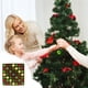 thumbnail image 1 of Xihbxyly Adornos para Árbol de Navidad, Bolas Verdes Galvanizadas, 49 Colgantes de Plástico, Decoración Festiva para El Hogar, para Árbol o Corona Navideña, Tamaño de 3 Cm, Práctico Diseño para Colga, 1 of 6
